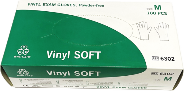 Tutkimuskäsine evercare® Vinyyli Soft, 100 kpl - Image 3